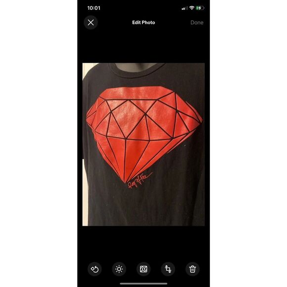 Ring of Fire‎ T Shirt Red Diamond X-LG - Picture 4 of 4